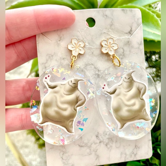 Oogie Boogie Acrylic Dangle Earrings - Picture 2 of 5